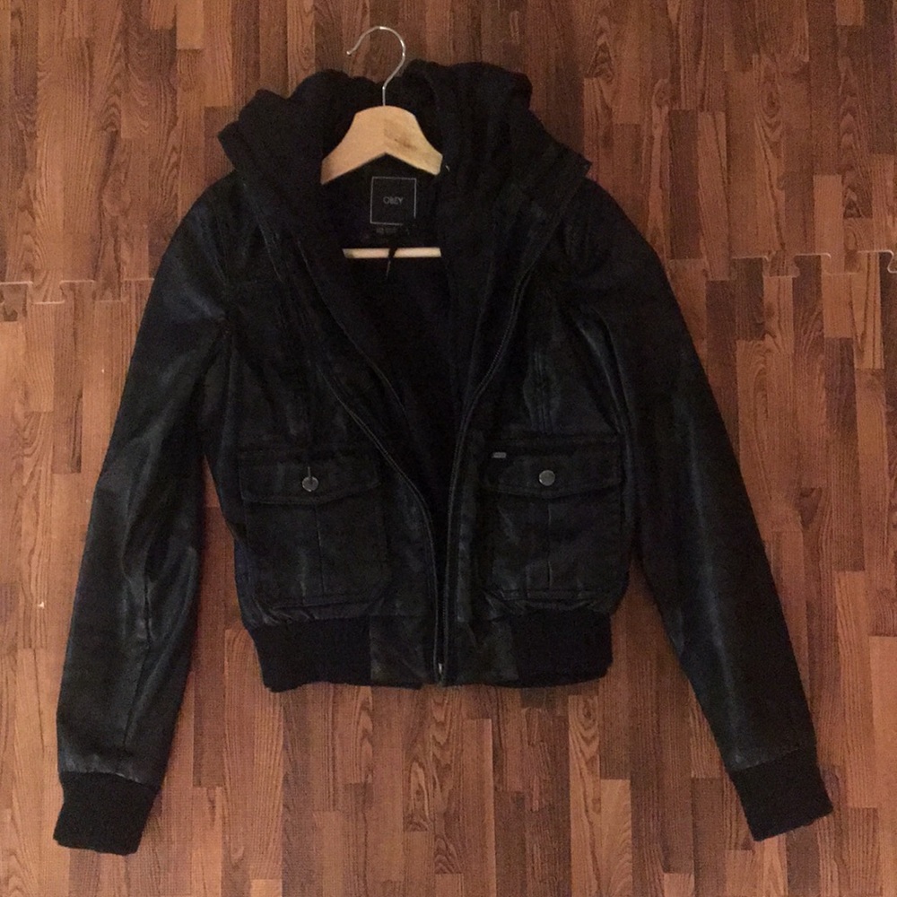 Women’s Obey Propaganda Bomber Jacket and Hoodie